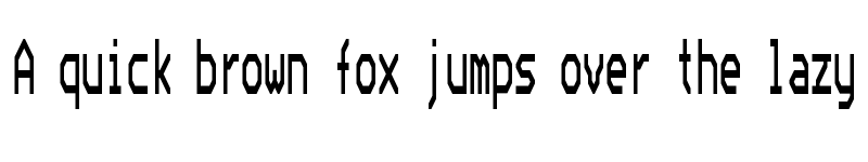 Preview of Bedstead Ultra Condensed font