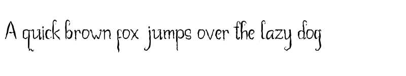 Preview of Beegal Regular font