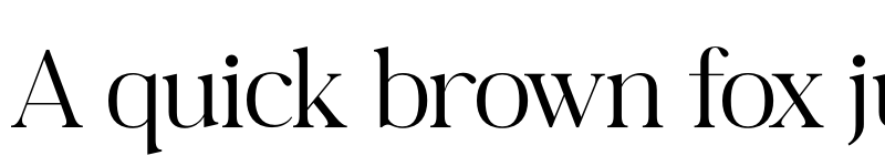 Preview of Begifta Regular font