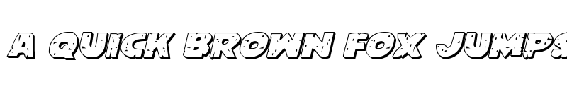 Preview of Behemuth 3D Italic Italic font