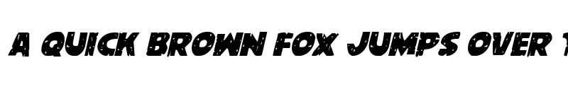 Preview of Behemuth Condensed Italic Condensed Italic font