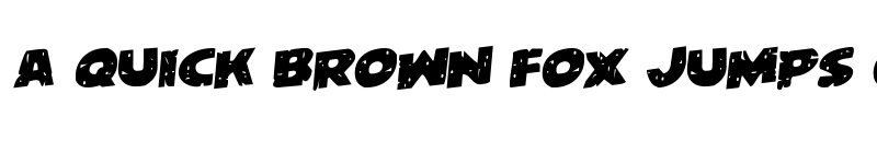 Preview of Behemuth Rotalic Italic font