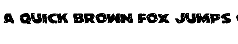 Preview of Behemuth Warped Regular font