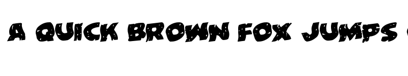 Preview of Behemuth Warped Rotalic Italic font