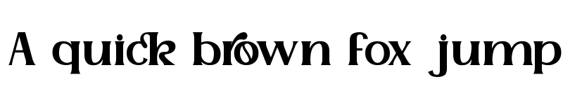 Preview of Behooved Regular font