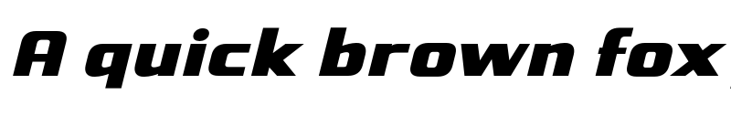 Preview of BEJITA Bold Slanted font