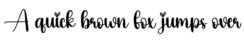 Preview of Bekind Regular font