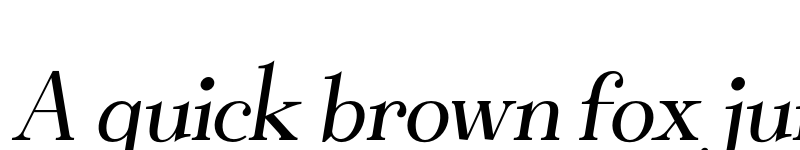 Preview of Bekinder Italic font