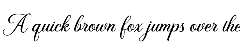 Preview of Bela Yasmine Regular font