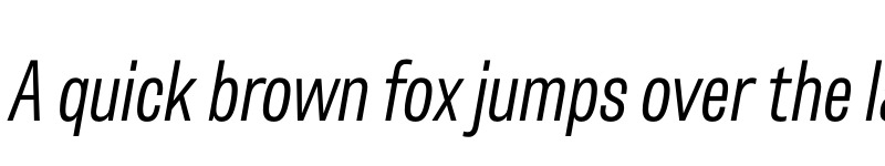 Preview of Belarius Sans Narrow Light Oblique font