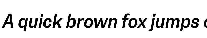 Preview of Belarius Sans Semibold Oblique font