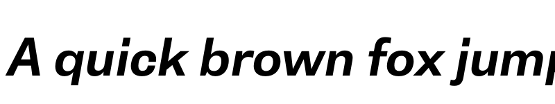 Preview of Belarius Sans Wide Bold Oblique font