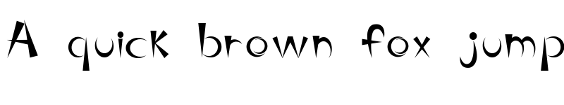 Preview of belindaRGUEZ Regular font