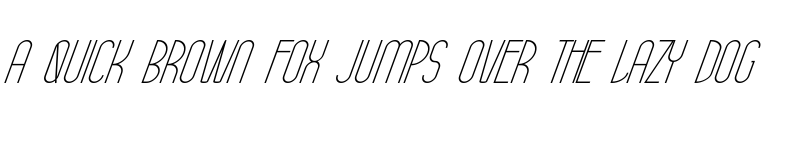 Preview of Belithel Demo Light Italic font