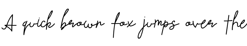 Preview of Beliya Signature Regular font