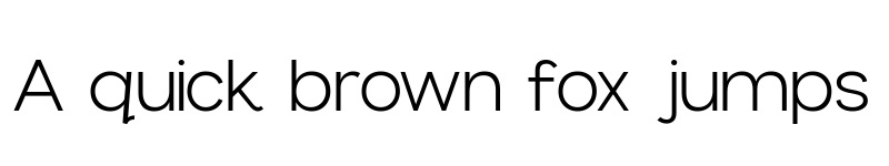 Preview of Belkin Regular font