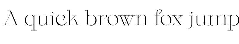 Preview of Bellabio Regular font