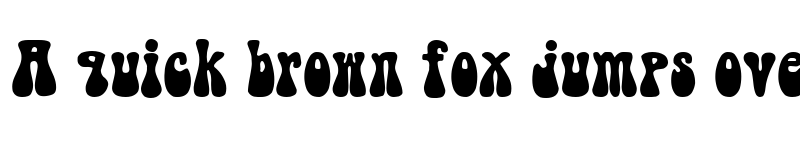 Preview of BellBottom.Laser Laser font