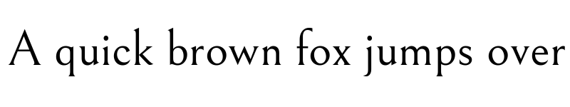 Preview of Bellefair Regular font