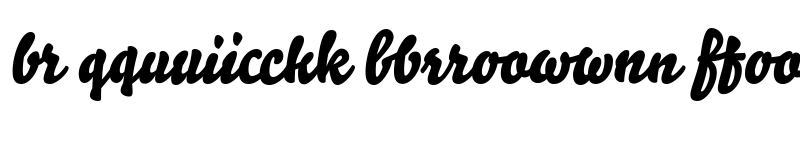 Preview of Bello Script Ligatures font