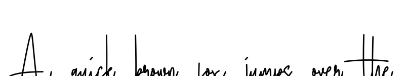 Preview of Bellonghim Regular font