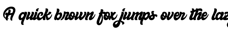 Preview of Bellynice Regular font