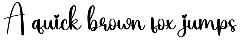 Preview of Belove Regular font