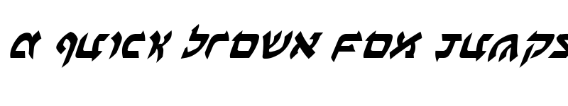 Preview of Ben-Zion Italic Italic font