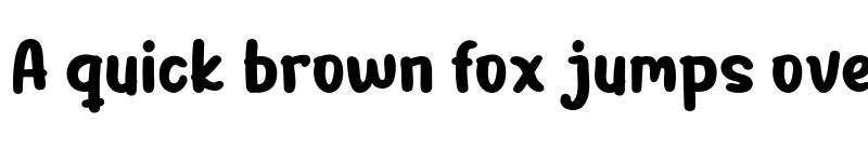 Preview of BENAH Personal Use Regular font