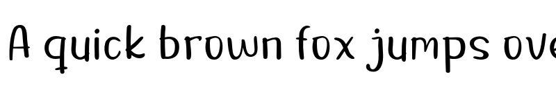 Preview of BENAH Personal Use Thin font