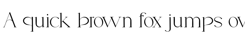 Preview of Benaya Regular font