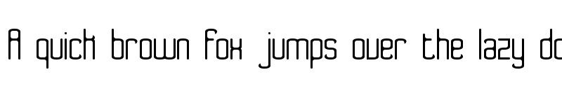 Preview of Bend 2 Squares BRK Normal font