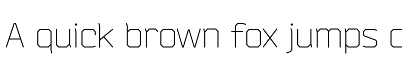 Preview of Bender Light font