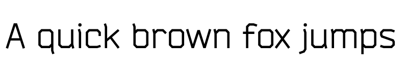 Preview of Bender Regular font