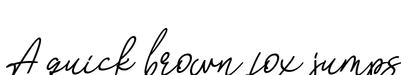 Preview of Bendina Sambat Italic font