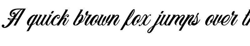 Preview of Benford DEMO Script font