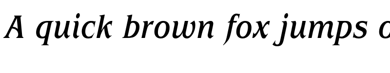 Preview of Benguiat Pro ITC Medium Condensed Italic font