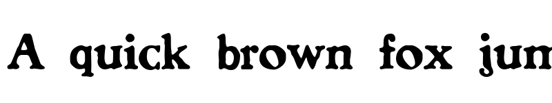 Preview of Benjamin Franklin Regular font