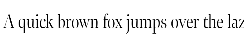 Preview of Bennet Banner Extra Condensed Light font