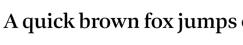 Preview of Bennet Display Semi Bold font