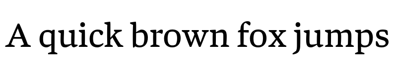 Preview of Bennet Text Three Regular font