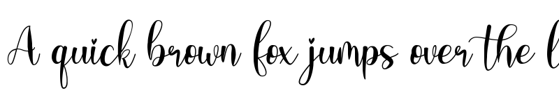 Preview of Bentho Regular font