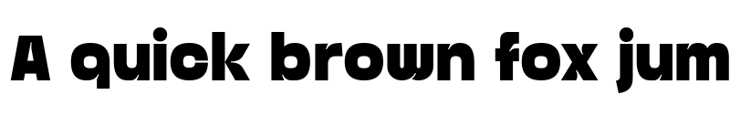 Preview of Benz Grotesk Heavy font