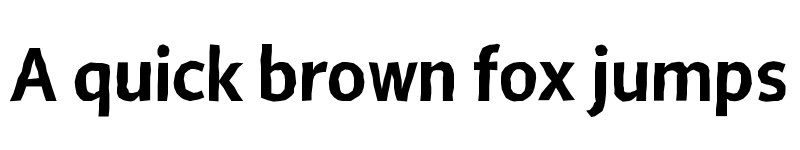 Preview of BeoSansHard R21Bold font