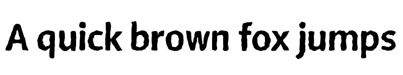 Preview of BeoSansSoft R12Bold font