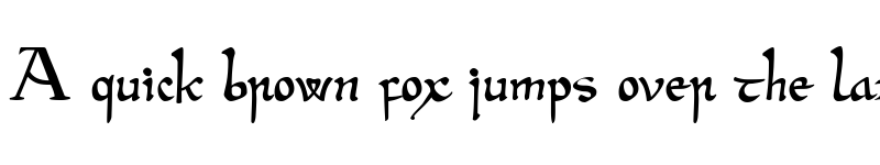 Preview of Beowulf Modern Regular font