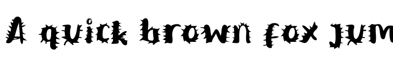 Preview of Berduri Regular font