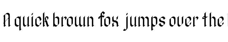 Preview of Bergolost Regular font