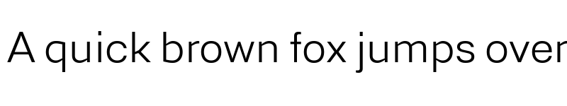 Preview of Berka Light font