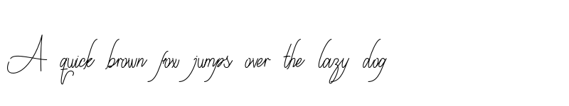 Preview of berlinsignature Regular font